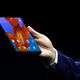 Huawei executive Richard Yu displays the new Huawei Mate X foldable 5G smartphone at the Mobile World Congress, in Barcelona, Spain on Februrary 24, 2019
